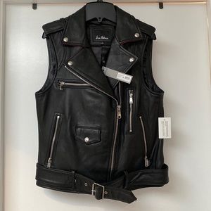 Sam Edelman leather vest